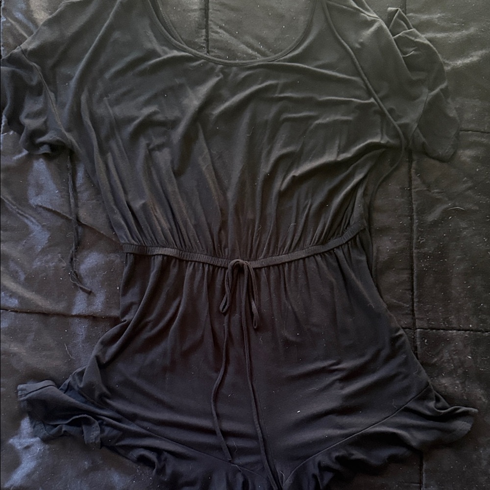 Chic Black Romper